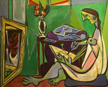  Musa Pintura - La musa cubista de 1935